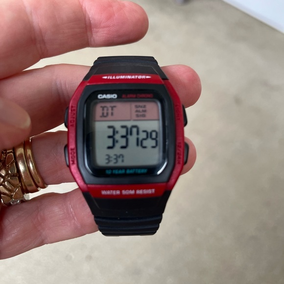 9012-AMT Casio W96H-4AV, 10 Year Battery, Chronograph Watch, Alarm, Illuminator - Picture 8 of 8